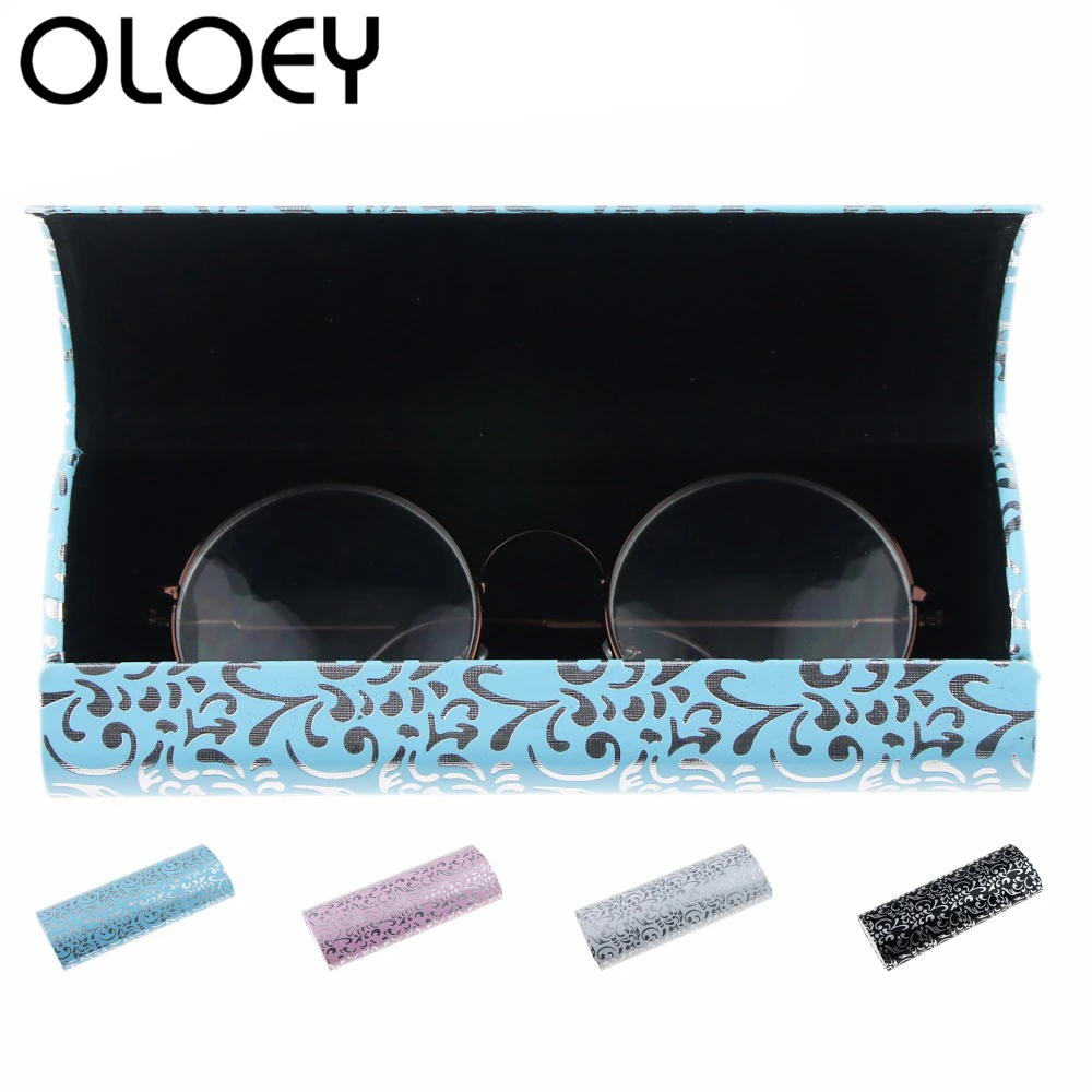 OLOEY 2018 модный Чехол для очков мужчин и женщин кожаная коробка чтения Студенческая