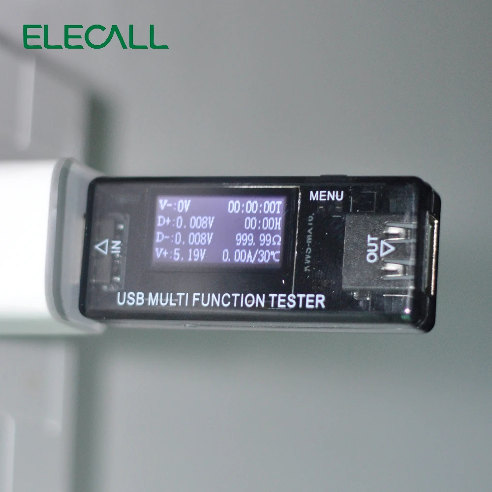 

USB2.0 Tester Usb Intelligent Digital Current Voltage Meter Capacity Detection Instrument Usb Dual Display