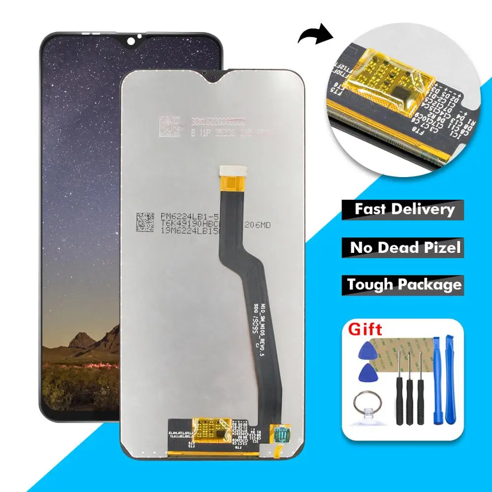 ЖК-дисплей 6 2 ''для SAMSUNG Galaxy A10 SM-A105 2019 A105/DS A105F A105FD сенсорная панель стеклянный