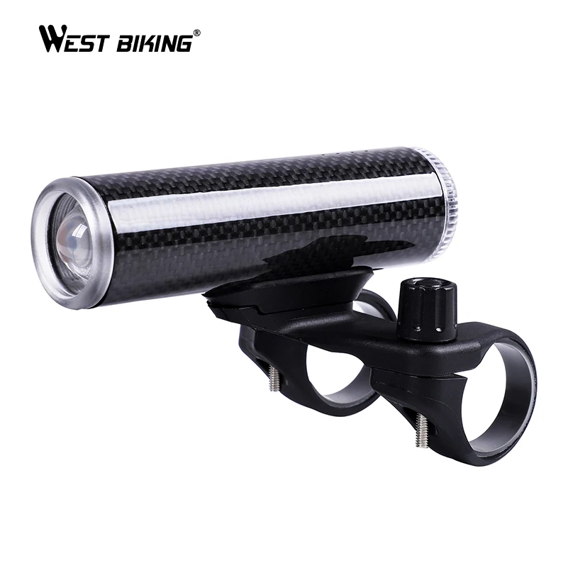 WEST BIKING Велосипедные фары углеродного сплава налобный фонарь для езды на