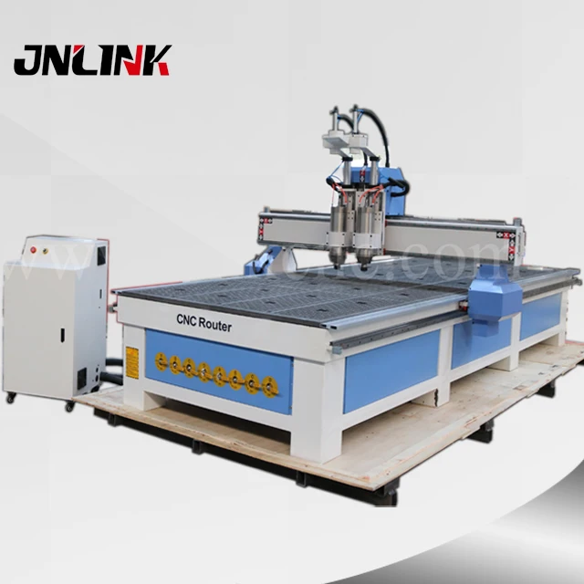 5.5KW water cooling spinlde multi heads cnc router cnc milling machine