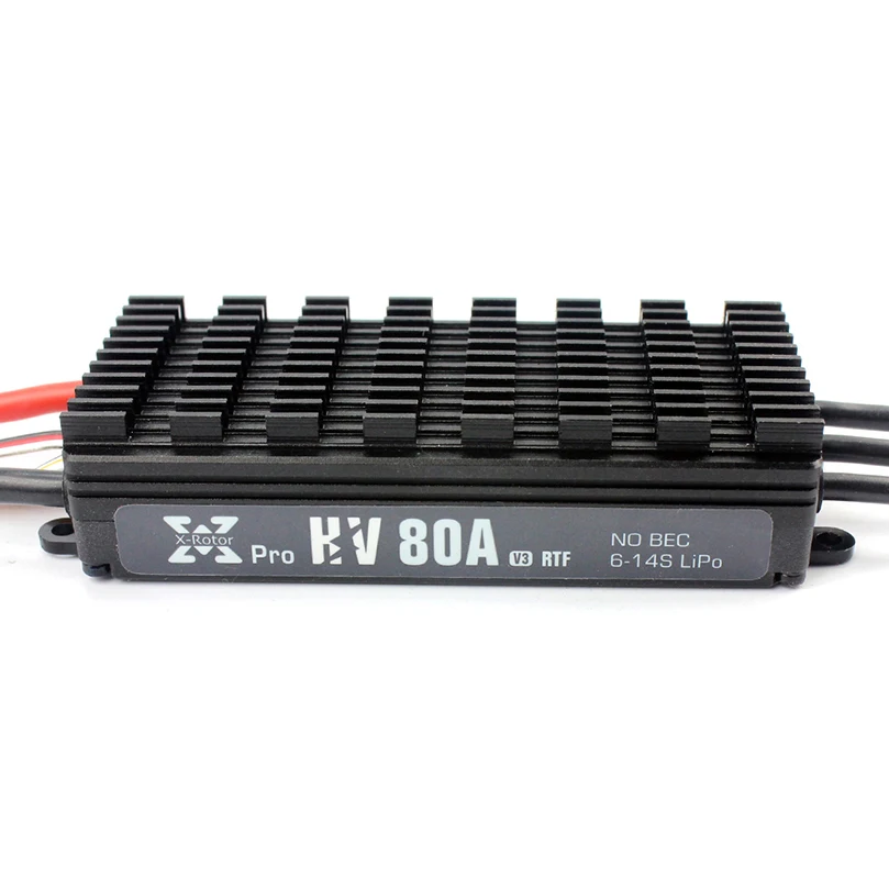 Hobbywing XRotor Pro 80A HV V3 ESC электронный регулятор скорости 14S для мультикоптера сельскохозяйственный Дрон