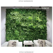 40x60 см Искусственный рулонный Газон Коврик зеленое искусственное растение газоны коврик с пейзажем мох стены для вечерние украшения дома сада