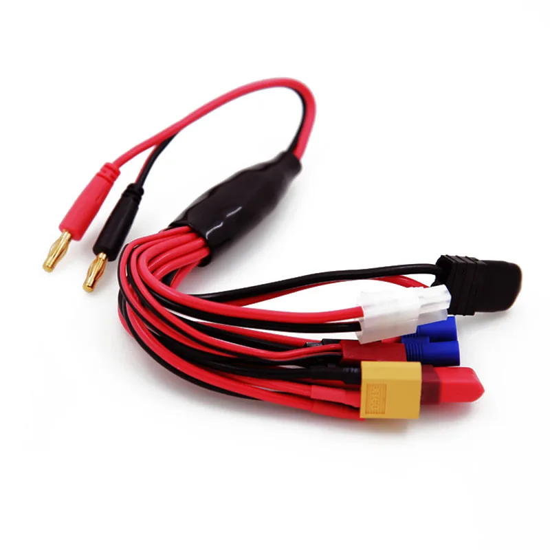 

Battery Multi Charging Cable Bullet For B6 TRX XT60 T Male Plugs Leads Parts