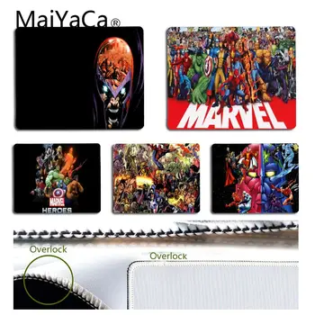 

MaiYaCa Boy Gift Pad Marvel Comics Superheroes Speed Mice Retail Rubber Mousepad Anti-slip Perfect Locking PC Computer Desk Mat