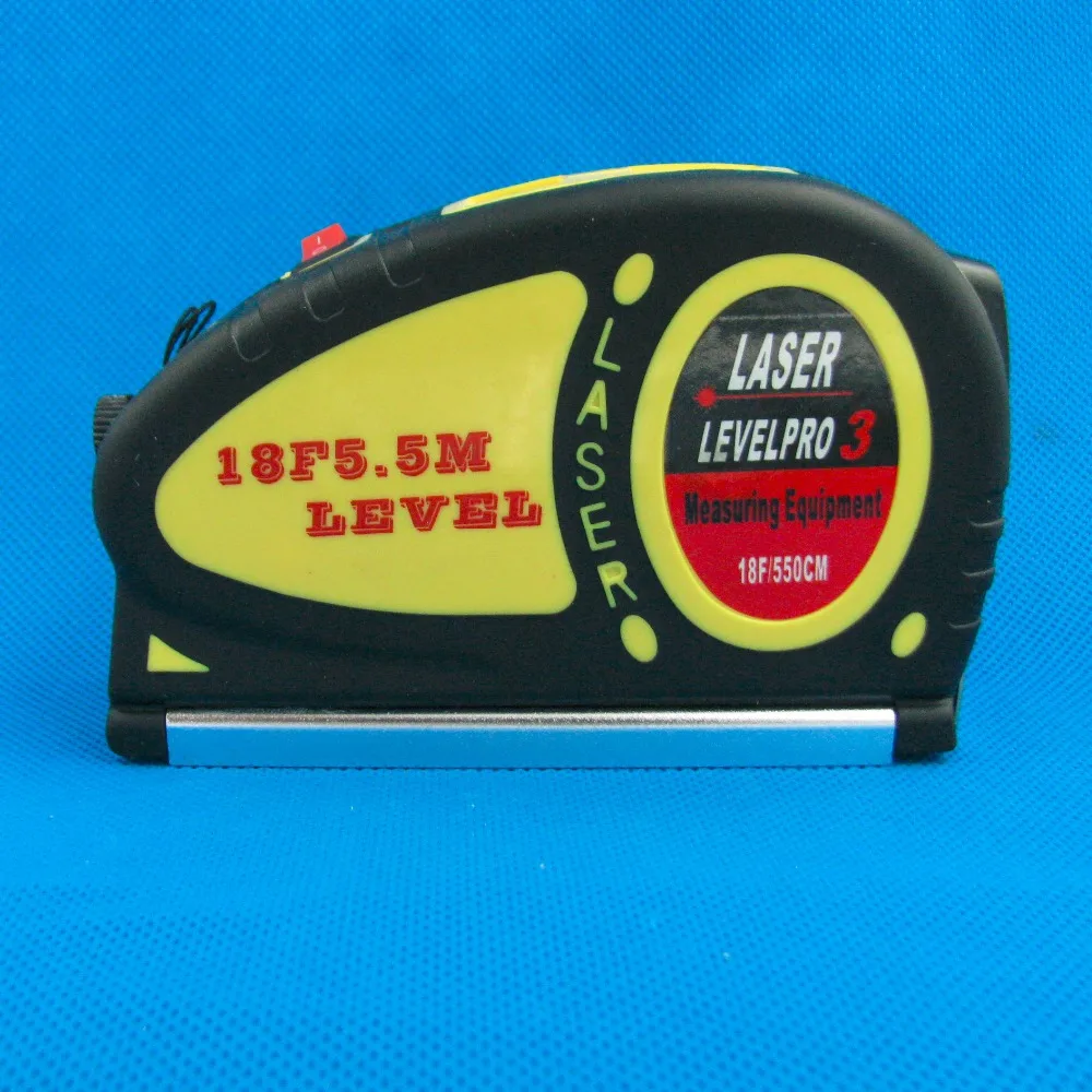 18F/550 см Лазерная линейка лазерный уровень желтые оптические инструменты измерительное оборудование