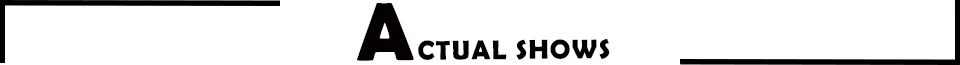actual show