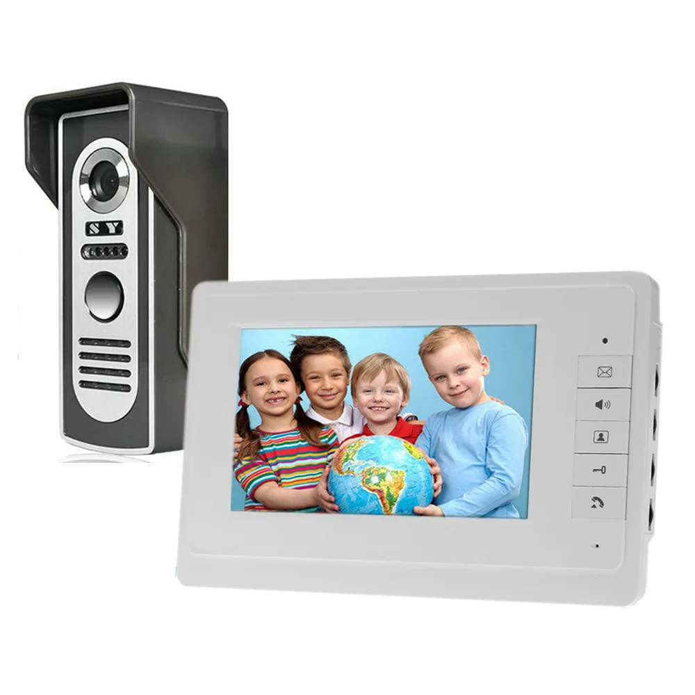 Freeship 7inch Color Rainproof Door Phone Video Monitor Security Camera Video Door Monitor LCD Door Viewer