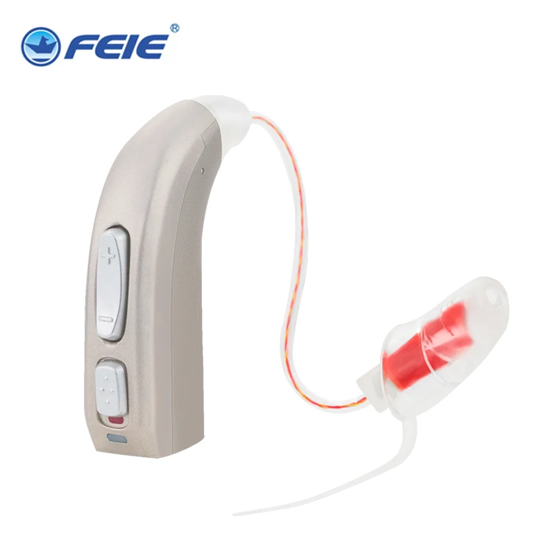 right ear USB слуховой аппарат перезаряжаемые Цифровые слуховые аппараты слуховые усилители Мини наушники беспроводные наушники MY-33 2 шт./лот упаковка - Цвет: right ear