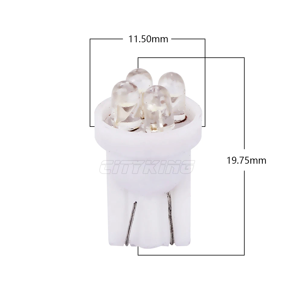 500 pcs 12 V T10 4 светодиодный автомобиль 194 168 192 158 W5W t10 светодиодный автомобильные лампочки номерного знака W5W 168 клин инструменты для дверцы боковая лампа