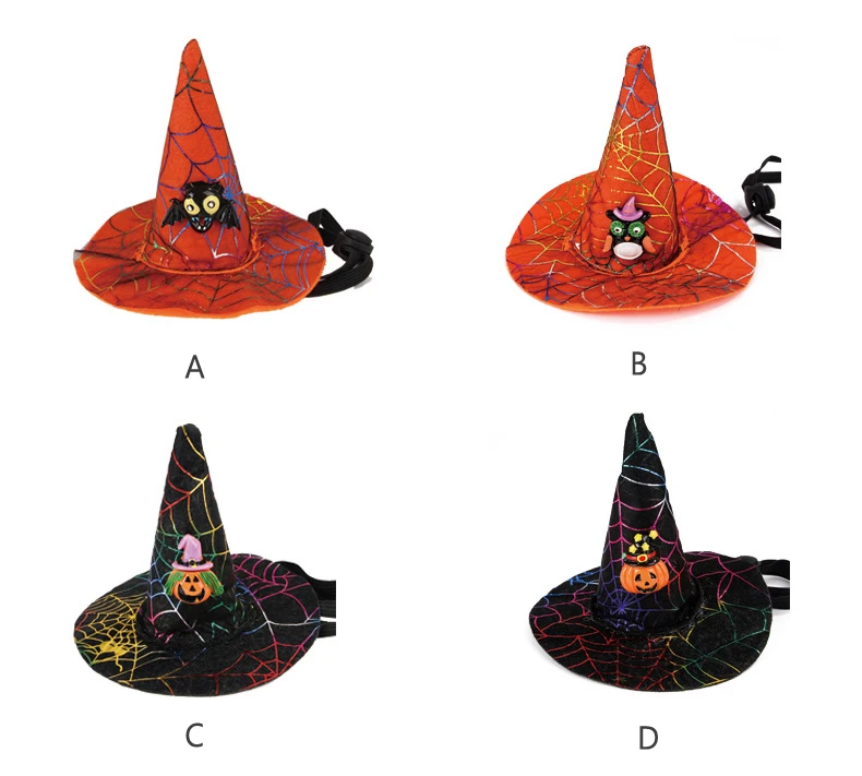 Funny Pet Cap Dog Headwear Cat Headgear Halloween Pet Hat Christmas Headdress For Dogs Cats Kitten Chihuahua Poodle Accessories (3)