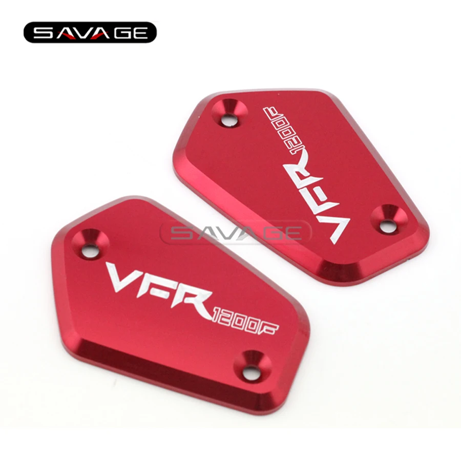 

For HONDA VFR 1200/F VFR1200F 2010-2016 11 12 13 14 15 Motorcycle Front Brake Clutch Master Cylinder Fluid Reservoir Cover Cap R