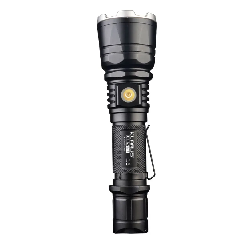 Тактический фонарь KLARUS XT12GT CREE XHP35 HI D4 Магнитный зарядный с аккумулятором 18650 3600