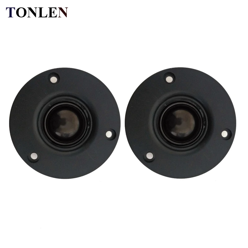 

TONLEN 2PCS 3 inch Tweeter Speaker Stereo Speakers Unit Ribbon Dome Tweeter 4 ohm 30 W Super Tweeter Cars Pure HIFI Tweeter