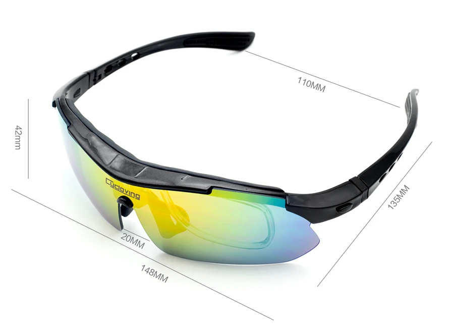 Cycloving велосипедные солнцезащитные очки спортивные солнцезащитные очки TR90 Набор очков мужские/женские очки MTB велосипедные очки
