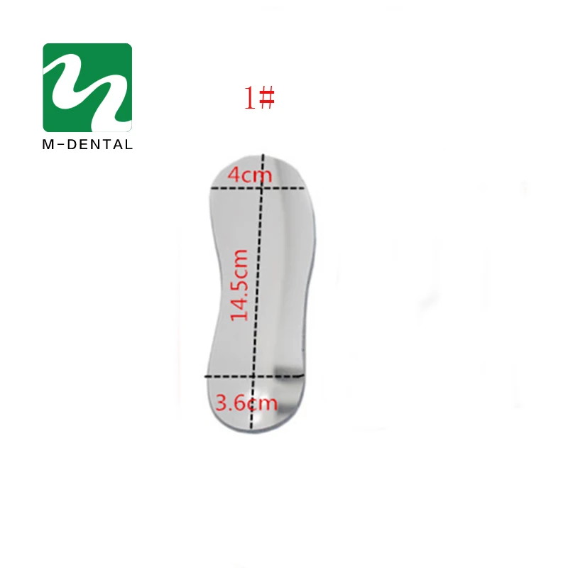 1 шт. Ортодонтическое Стоматологическое фотографическое стекло зеркало родий окклюс Двусторонняя - Цвет: model 1
