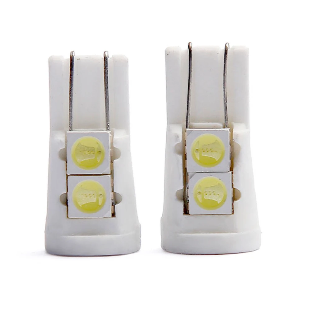 

YSY 100pcsT10 W5W led 194 168 High Power 5 smd led 5050 5SMD Ceramic Bulb Car Auto Light lamp free shipping