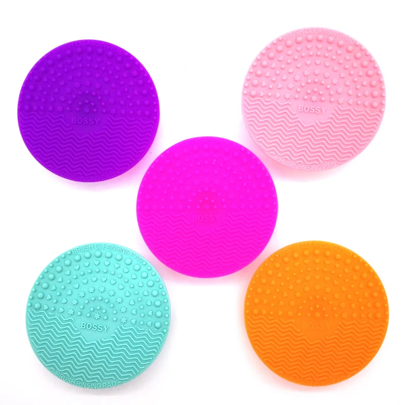 Basic Nail Design Tools For Diy Art 1pc Nail Art Dust Remover Powder Clean Brush Clear Plastic Round Head Washing With Cap