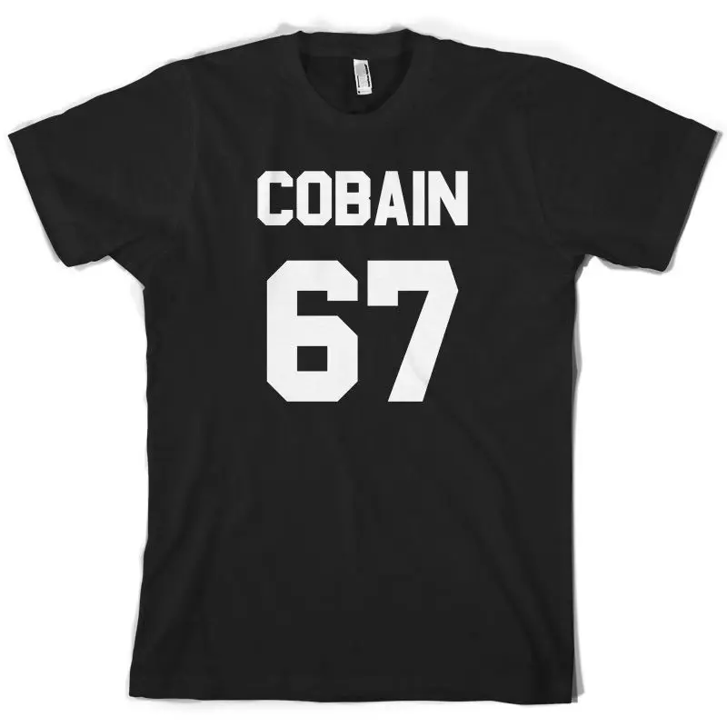 Cobain 67-Мужская футболка-Kurt-Free UK P &amp P-10 цветов-уникальные хлопковые футболки с