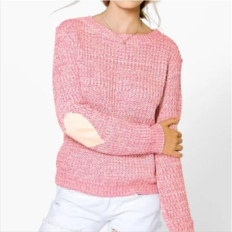 Heart Sweater Candy Color Cashmere Sweater Women Winter Pullover