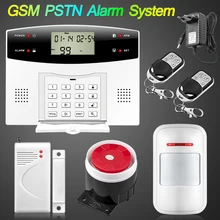 Высокое качество! 433 мГц Датчик 103 Зон GSM/PSTN SMS Главная Охранной Безопасности Голос Охранной Сигнализации ЖК авто Dialer pir детектор