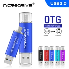 Полная емкость Usb 3,0 OTG USB флеш-накопитель для смартфонов/планшетов/ПК 16 ГБ 32 ГБ 64 Гб 128 ГБ флеш-накопитель высокоскоростной флеш-накопитель