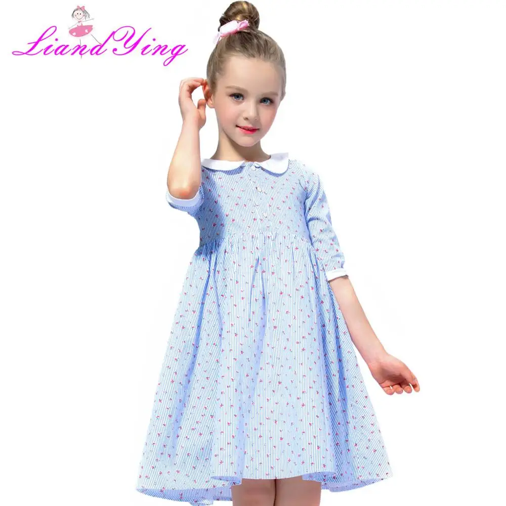 Демисезонные детские платья для девочек, праздничное платье с длинными рукавами, карнавальный костюм для детей, платье принцессы для маленьких девочек - Цвет: As photo