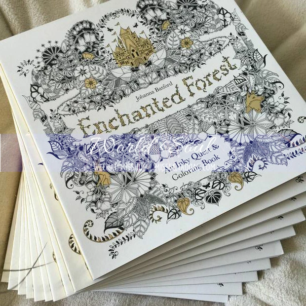 Download English Edition Enchanted Forest Inky Hunt Coloring Book Children Adult Relieve Stress Kill Time Graffiti Painting Drawing Book Books In Print Professional Book Book Macbook Casebooks In Txt Format Aliexpress