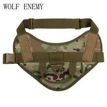 Военный тактический жилет для тренировки собак Molle компактный Жилет Жгут Одежда для собак нагрузка "Медвежья" упряжь SWAT Собака Куртка для домашних животных