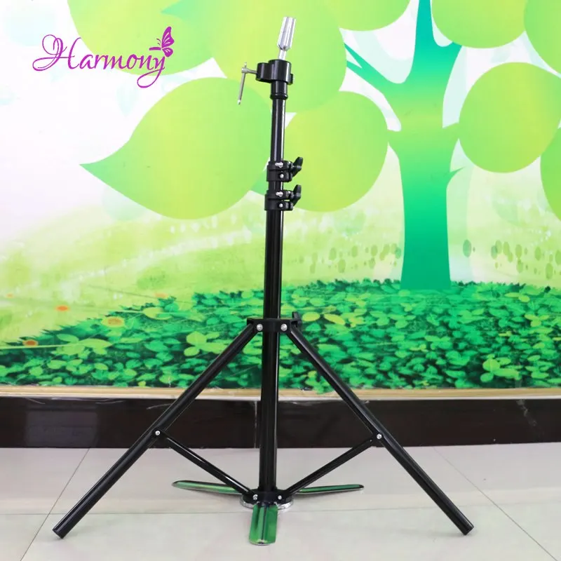 1pcs Salon Adjustable Tripod Stand Hairdressing Training Wig Mannequin Head Holder Clamp Hair Styling Practice Accessory Tools 1pcs Salon Adjustable Tripod Stand Hairdressing Training Wig Mannequin Head Holder Clamp Hair Styling Practice Accessory Tools