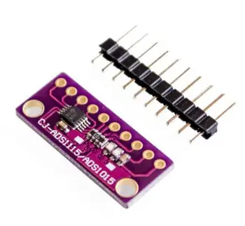 

I2C ADS1115 16 Bit ADC 4 channel Module with Programmable Gain Amplifier 2.0V to 5.5V RPi