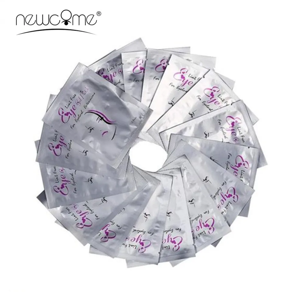 

Free Shipping Super Cheap 25 Pairs Eye Gel Pad under Eye for Eyelash Extension Lint Free Eye Patches