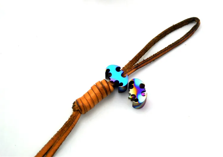 Colorful Bat Knife Titanium EDC Pendant Titanium Alloy Anodizing Process CNC Titanium Alloy Pendant Titanium Alloy New Arrival Colorful Bat Knife Titanium EDC Pendant Titanium Alloy Anodizing Process CNC Titanium Alloy Pendant Titanium Alloy New Arrival