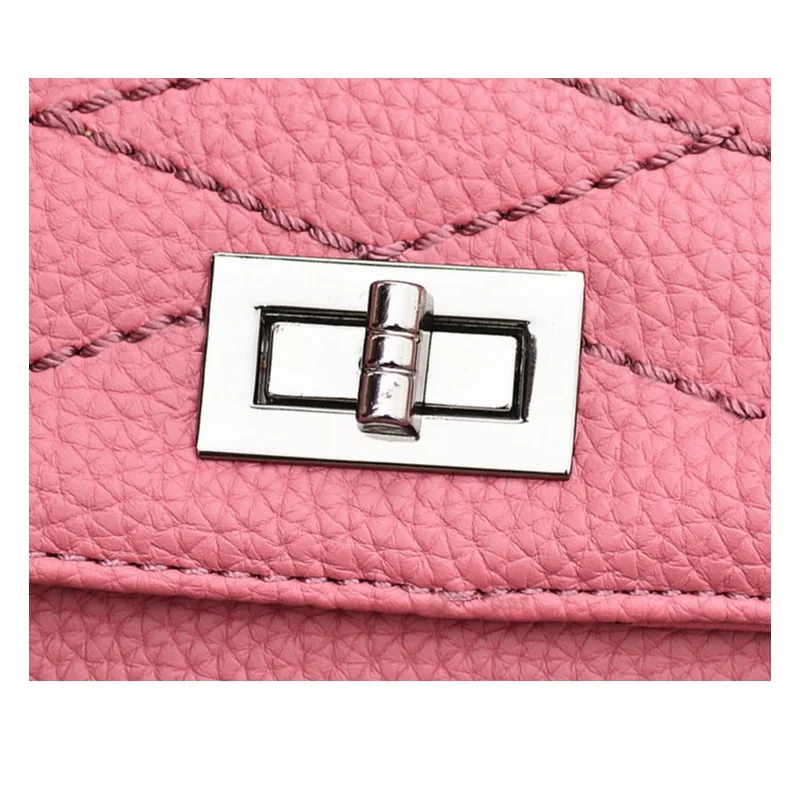 34x20mm leather bag locks handbag shoulder women messenger bags bronze