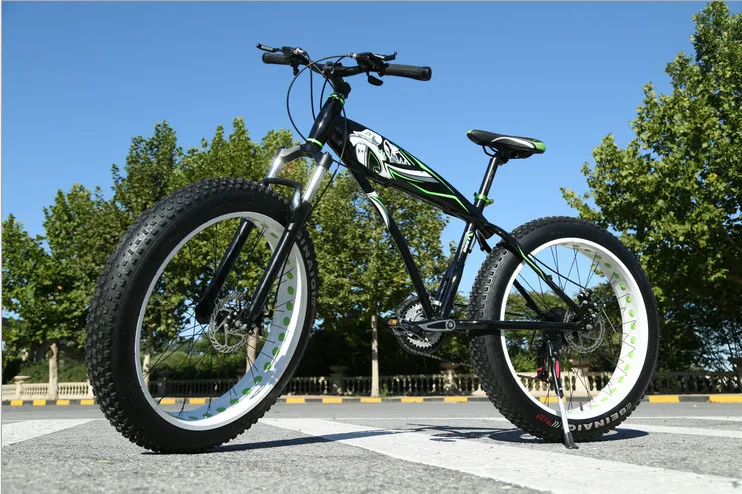 Original X-Front brand Snowmobile 7,21 Speeds 26inch Fat Tire disc brake MTB Mountain Bike Off-road gear reduction Beach Bike