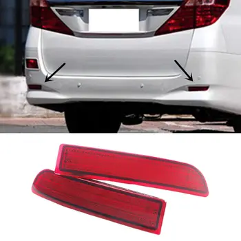 

For Toyota Alphard 2008-2014 2PC Rear fog lamp Rear bumper light Brake Highlight