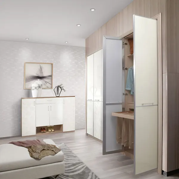 Us 1286 0 New Design Simple Wardrobe Designs Open Wardrobes For Small Rooms Yg61401 In Wardrobes From Furniture On Aliexpress