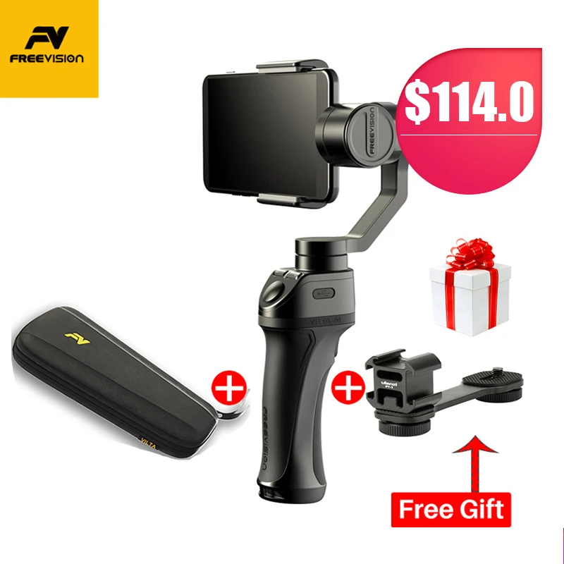 Portable Freevision Vilta M 3 Axis Handheld Gimbal Cell ...