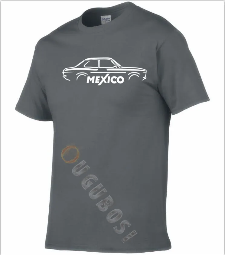 Ford Escort Mk 1 México Camisa Para Hombre Top, Camisa De Manga Larga