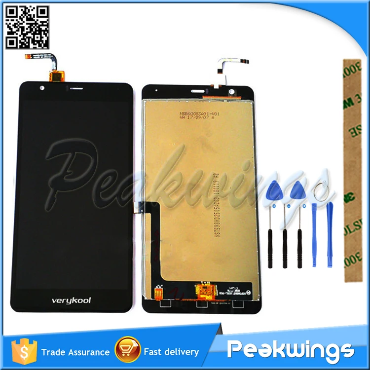 

Tested Quality Touch Screen For Verykool Cyprus Pro S6005X LCD Display Screen With Touch Screen Assembly