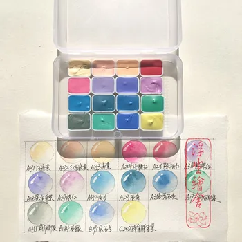 

0.5/1/2ml watercolor paint Makaron candies color separation, figure skin color fresh illustrations