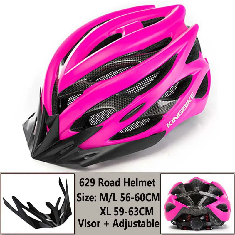 KINGBIKE велосипедный шлем Мужской велосипедный шлем MTB дорожный велосипедный шлем casco bicicletas открытый езда столкновения Fietshelm для скутера - Цвет: 629N-P