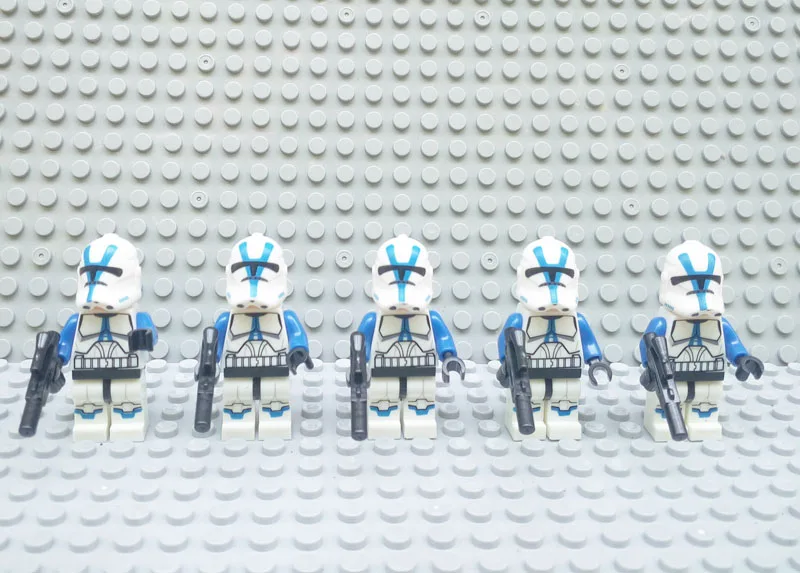 5pcs-lot-Star-Wars-minifigures-Rare-501st-LEGION-BLUE-CLONE-WARS-TROOPER-minifig-compatible-legoe-building (1)