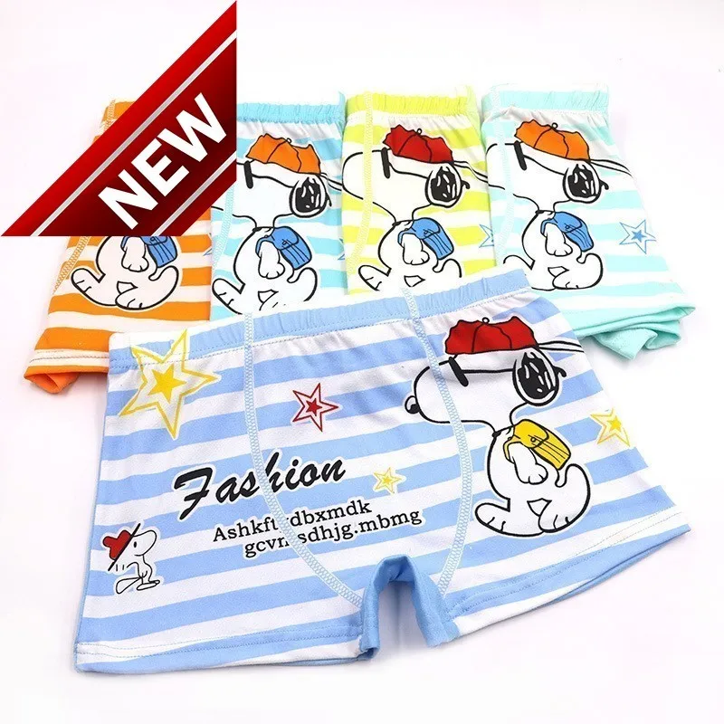 

5pcs New Born Baby Girl Kid Clothes Underwear Cartoon Children's Boxer Enfant Garcon Boys Cotton Shorts Panties Panty Briefs