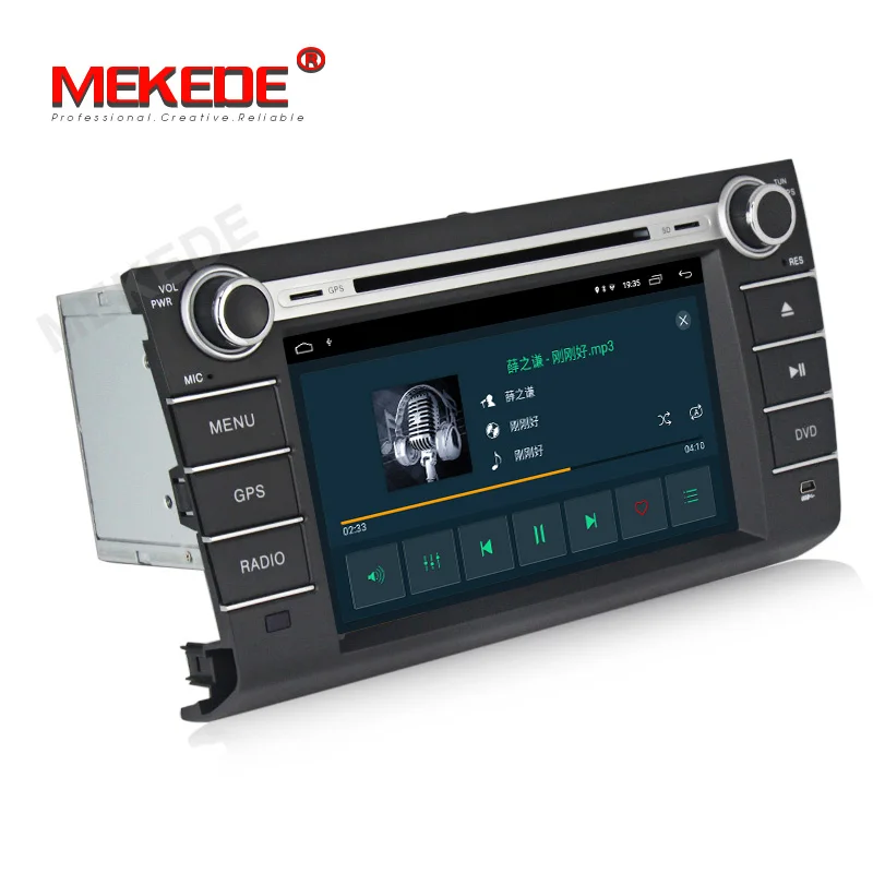 MEKEDE 2+ 32G четырехъядерный Android 9,1 Автомобильный gps Радио dvd-плеер для Suzuki Swift 2004-2010 с Wifi BT аудио стерео FM BT