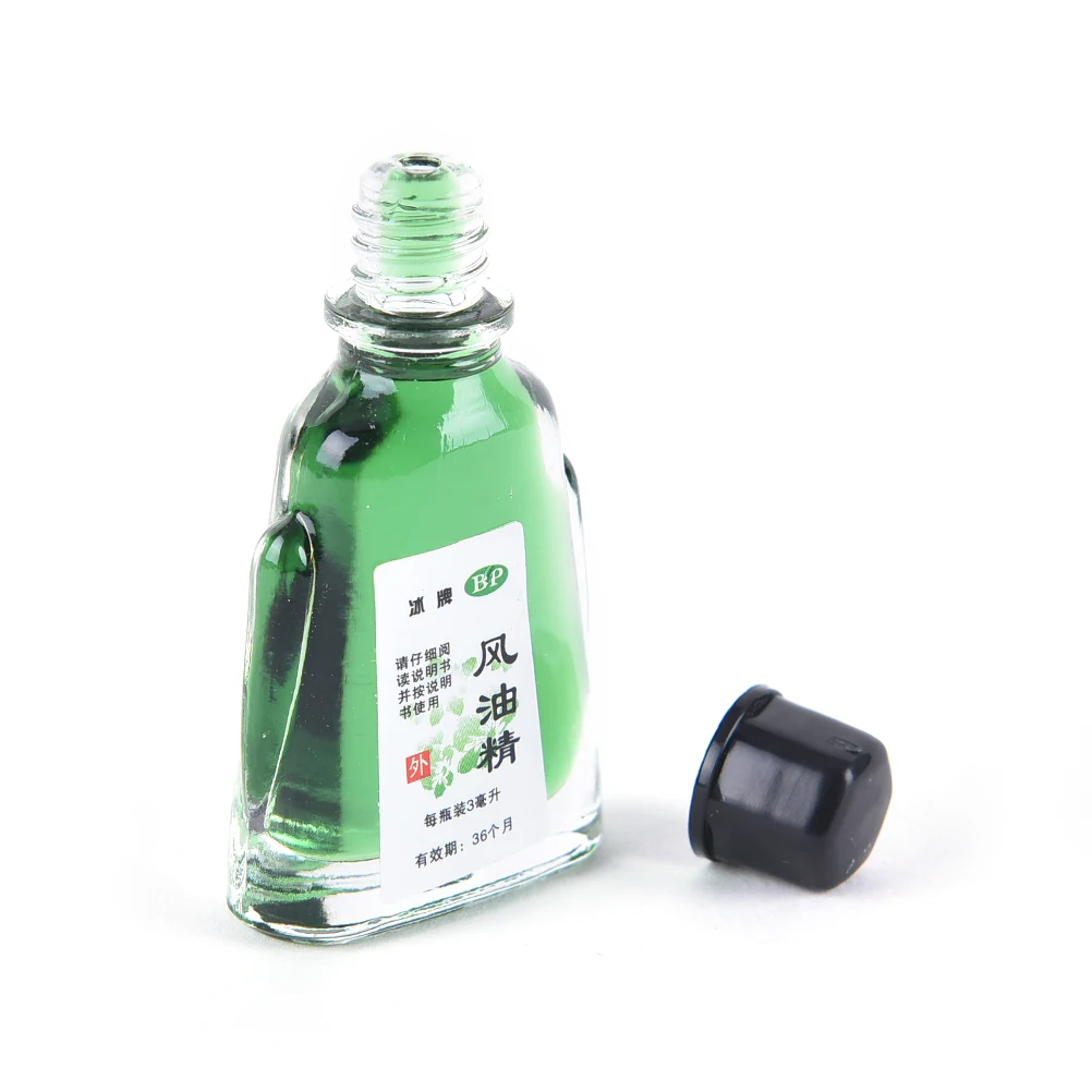 

3ml Balm Refreshing Oil For Headache Dizziness Medicated Oil Rheumatism Pain Abdominal Pain Fengyoujing Essential Oil