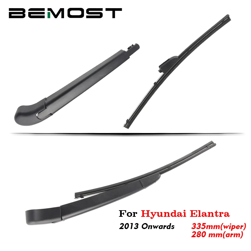 BEMOST Car Rear Wiper Arm Blades Windshield Escovas Para Hyundai Elantra 2013 Avante Traseira