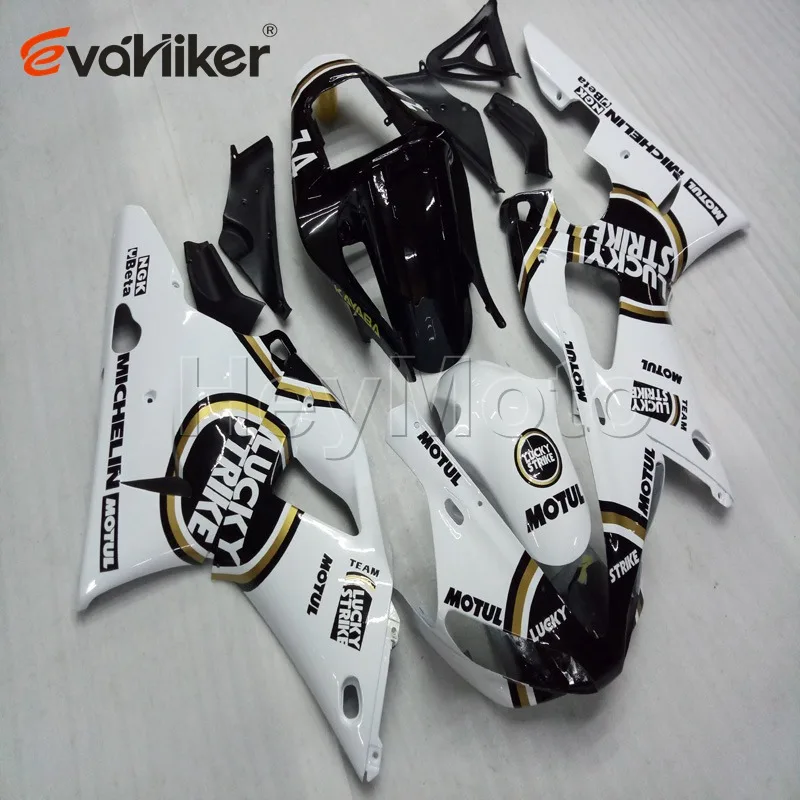 Заказной ABS Пластиковый обтекатель для YZFR1 2000-2001 YZF R1 00 01+ 5 подарков+ крышка бака+ желтый черный H2 - Цвет: C