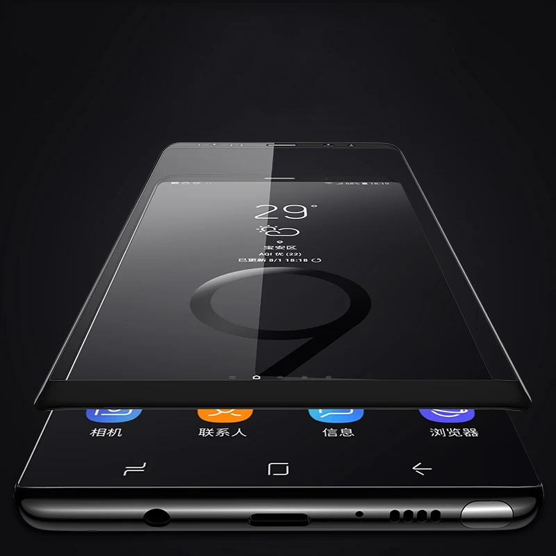 Suntaiho 3D note 9 Full Curved Tempered Glass For Samsung Galaxy Note 9 9H Screen Protector For Samsung Note 8 Protective Film Suntaiho 3D note 9 Full Curved Tempered Glass For Samsung Galaxy Note 9 9H Screen Protector For Samsung Note 8 Protective Film