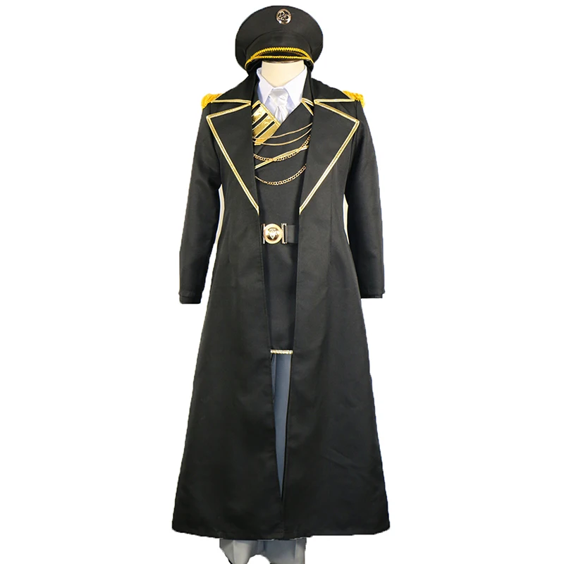 

K Return of Kings Neko /Anna /Yata Misaki /Saruhiko Military Uniform With Hat Cosplay Costumes 13 styles 11